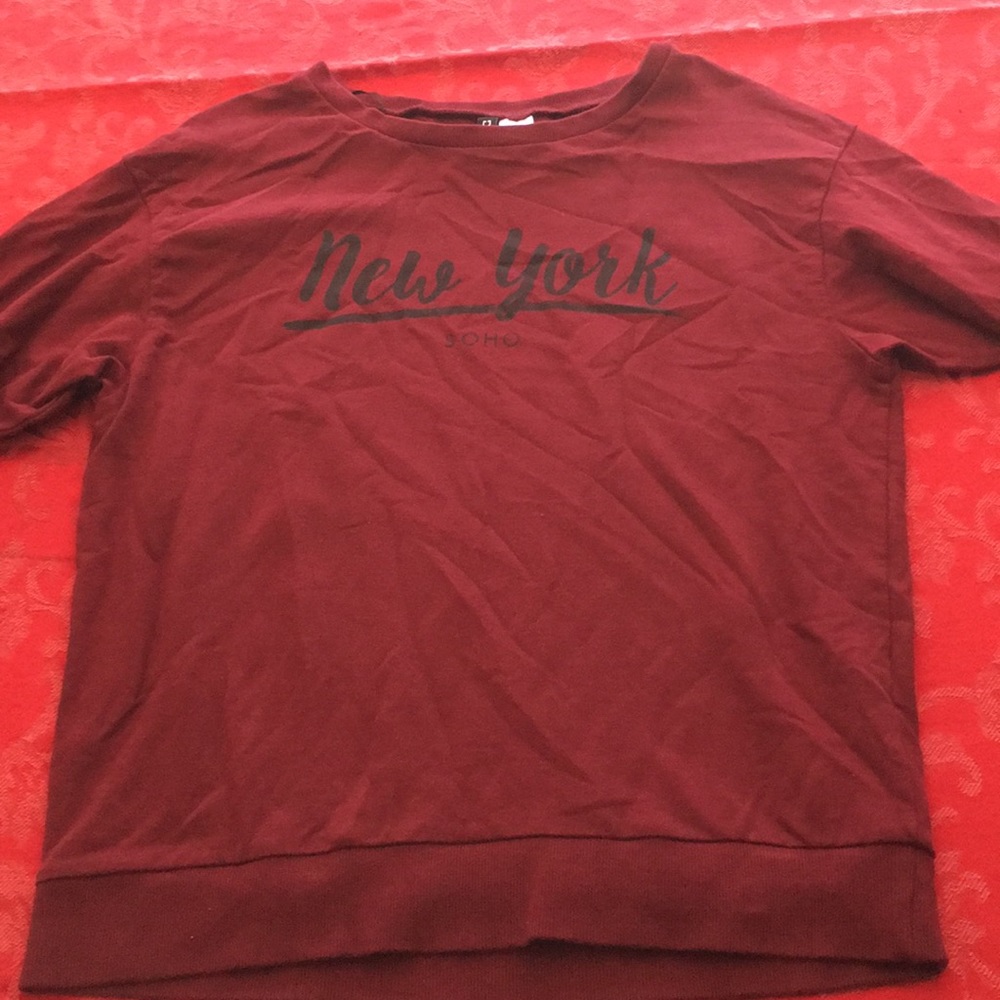 Maroon Sweater